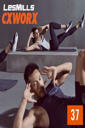 [Hot Sale]Les Mills CXWORX 37 New Release DVD, CD & Notes